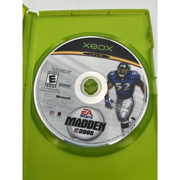 Madden NFL 2005 (Microsoft Xbox, 2004) Complete Tested - Picture 5 of 8